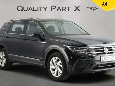 Used VW Tiguan Allspace Life 150 HP (110 kW) 2022 Black SUV