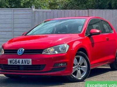 Used VW Golf VII Match 150 HP (110 kW) 2014 Red Hatchback