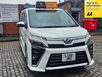 Used Toyota Voxy 2019 Pearl white MPV