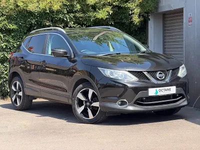 Used Nissan Qashqai N-TEC 115 HP (84 kW) 2015 Black SUV