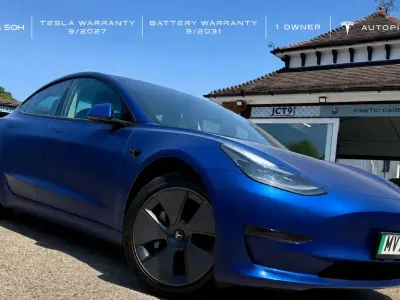Used Tesla Model 3 Long Range RWD 366 kW (498 HP) 2023 Blue Sedan