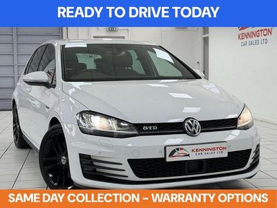 Used VW Golf VII GTD 2016 White Hatchback
