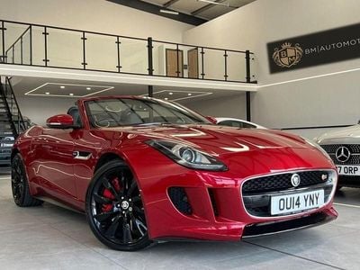 Used Jaguar F-Type S 495 HP (364 kW) 2014 Red Cabriolet