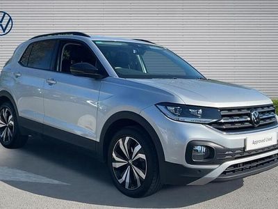 Used VW T-Cross Black Edition 110 HP (80 kW) 2023 Silver SUV