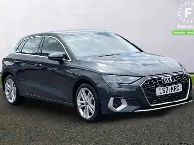 Used Audi A3 Sport 110 HP (80 kW) 2021 Grey Sedan