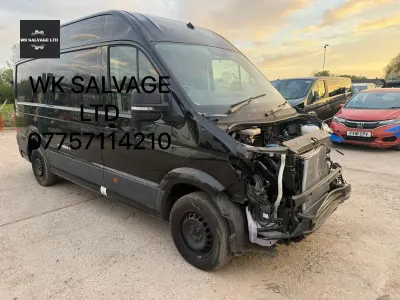 Used VW Crafter Startline 140 HP (102 kW) 2021 Black Van