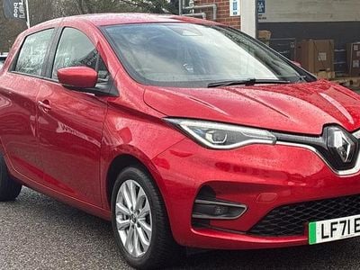 Red Used 2021 Renault Zoe Iconic Hatchback | £8,840 (Fair price)