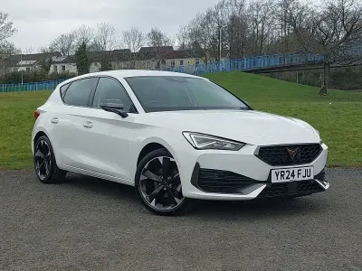 Used Cupra Leon 150 HP (110 kW) 2024 White Hatchback