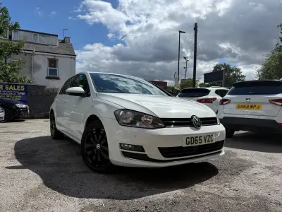 Used VW Golf VII Match 110 HP (80 kW) 2015 White Hatchback