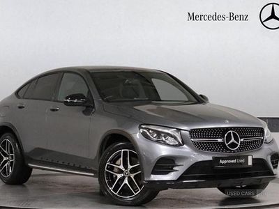 Used Mercedes GLC220 AMG line 2019 Grey Coupe