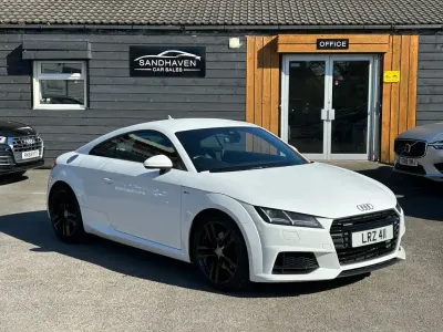 Used Audi TT S-Line 230 HP (169 kW) 2015 White Coupe