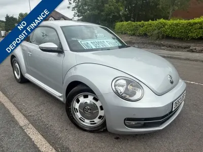 Used VW Beetle Design 140 HP (102 kW) 2013 Silver Hatchback
