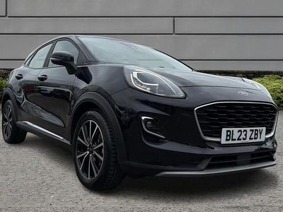 Used Ford Puma Titanium 123 HP (90 kW) 2023 Black SUV