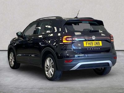 Used VW T-Cross SE 115 HP (84 kW) 2019 Black SUV