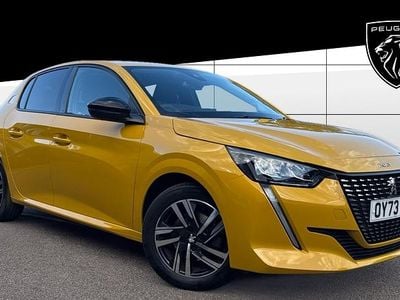Yellow Used 2023 Peugeot 208 Allure+ Hatchback | £12,995 (Good price)