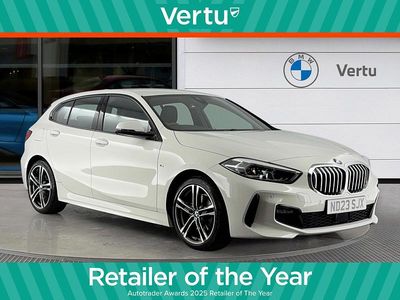 Used BMW 118 M Sport 136 HP (100 kW) 2023 White Hatchback