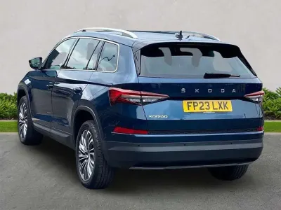 Used Skoda Kodiaq SE L Executive 150 HP (110 kW) 2023 Blue SUV