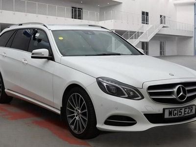 White Used 2015 Mercedes E220 SE Estate | £6,990 (Fair price)