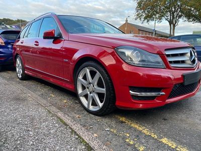 Red Used 2011 Mercedes C220 Estate | £4,990 (Expensive)