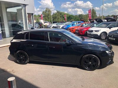 Used Vauxhall Astra GS Line 130 HP (95 kW) 2022 Black Hatchback