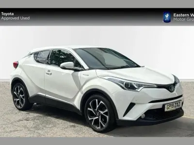 Used Toyota C-HR Design 122 HP (89 kW) 2019 White SUV