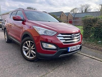Used Hyundai Santa Fe Premium 194 HP (142 kW) 2014 Red SUV