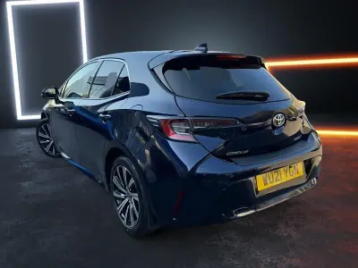 Gebraucht Toyota Corolla Design 2021 Blau Kleinwagen
