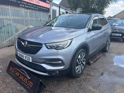 Used Vauxhall Grandland X Elite 130 HP (95 kW) 2018 Grey SUV