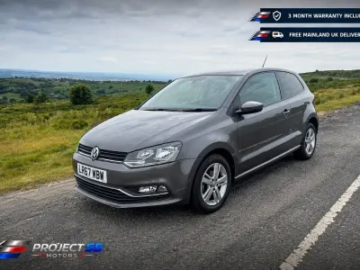 Used VW Polo Edition 90 HP (66 kW) 2017 Grey Hatchback
