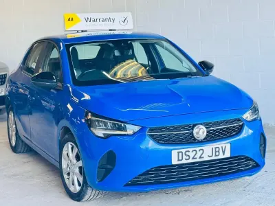 Used Vauxhall Corsa Edition 75 HP (55 kW) 2022 Blue Hatchback