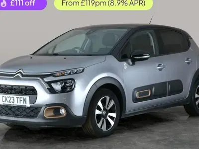Used Citroën C3 PureTech 83 HP (61 kW) 2023 Grey Hatchback