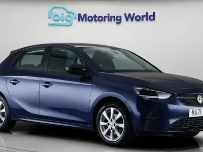 Used Vauxhall Corsa 75 HP (55 kW) 2021 Blue Hatchback