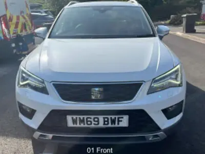 Used Seat Ateca XCELLENCE Lux 150 HP (110 kW) 2020 White SUV
