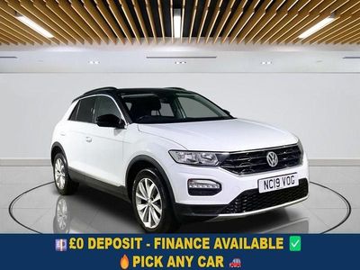 White Used 2019 VW T-Roc Design SUV | £11,749 (Fair price)
