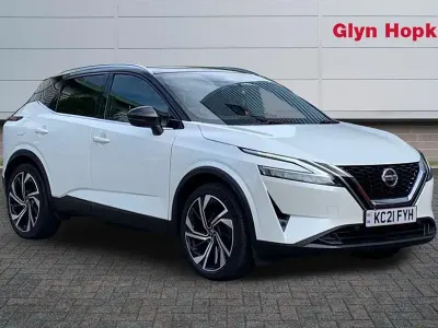 Used Nissan Qashqai Tekna+ 158 HP (116 kW) 2021 White SUV