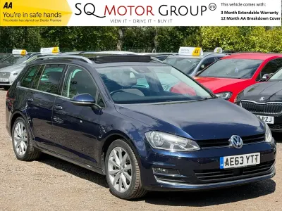 Used VW Golf VII GT 150 HP (110 kW) 2013 Blue Estate