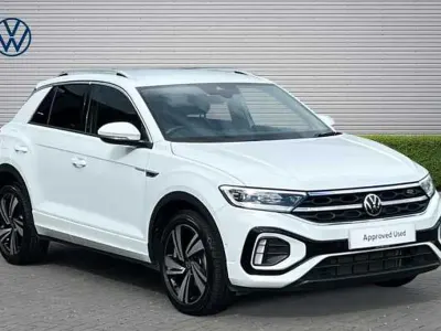 Used VW T-Roc R-line 150 HP (110 kW) 2024 White SUV