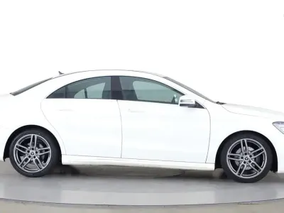 Used Mercedes CLA180 AMG line 2018 White Coupe