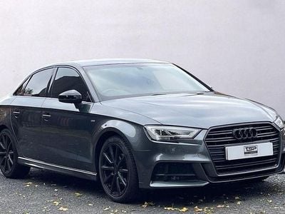 Used Audi A3 Black Edition 150 HP (110 kW) 2018 Grey Sedan