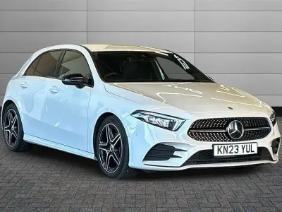 Używany Mercedes A200 Executive 163 KM (119 kW) 2023 Biały Hatchback