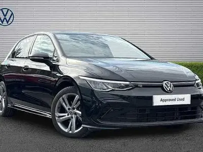 Used VW Golf VIII R-line 150 HP (110 kW) 2024 Black Hatchback