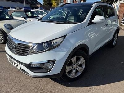 Begagnad Kia Sportage 115 HK (84 kW) 2012 Vit SUV