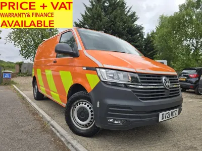 Used VW T6.1 Startline 150 HP (110 kW) 2021 Orange Van