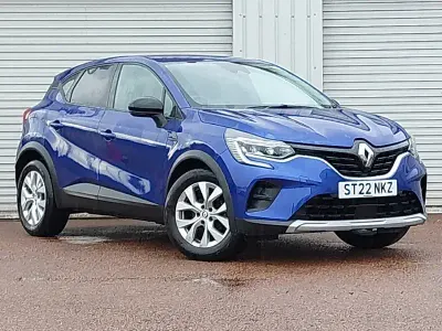 Usado Renault Captur Iconic 91 HP (66 kW) 2022 Azul SUV