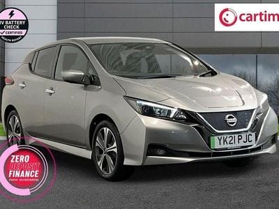 Silver Used 2021 Nissan Leaf N-Connecta Hatchback | £8,750 (Fair price)