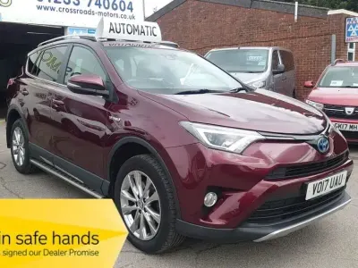 Begagnad Toyota RAV4 197 HK (144 kW) 2017 Röd SUV