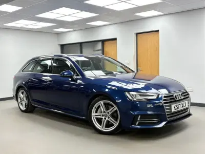 Używany Audi A4 S-Line 190 KM (139 kW) 2017 Niebieski Kombi