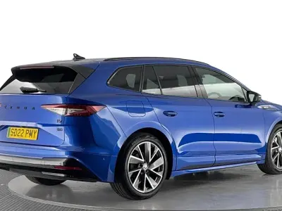 Used Skoda Enyaq iV SportLine 150 kW (204 HP) 2022 Blue SUV