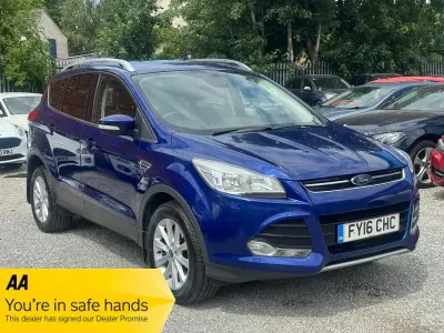 Used Ford Kuga Titanium 150 HP (110 kW) 2016 Blue SUV