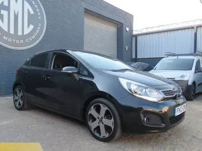 Used Kia Rio 109 HP (80 kW) 2012 Black Hatchback